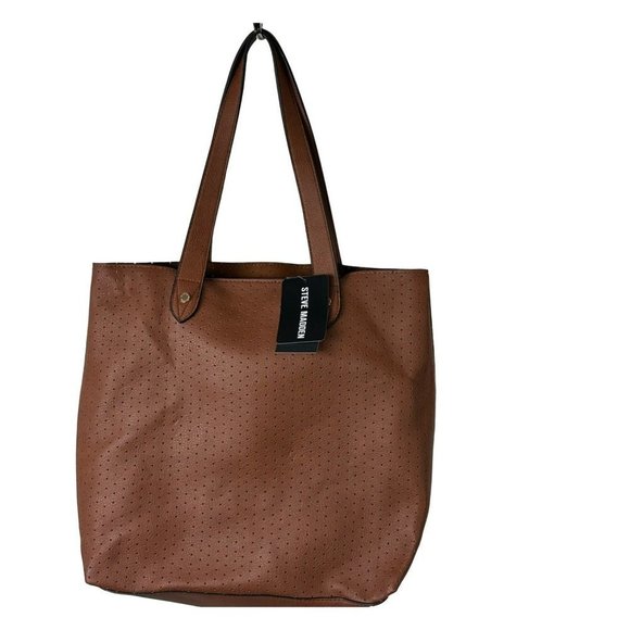 Steve Madden Handbags - Steve Madden Womens Fashion Shoulder Cognac Purse Sku 1466